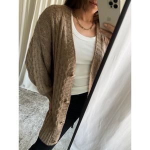 JULIETTE CARDIGAN — In Mocha